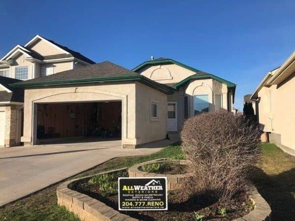 One of the excellent Roofing Projects in Winnipeg by All Weather Exteriors
