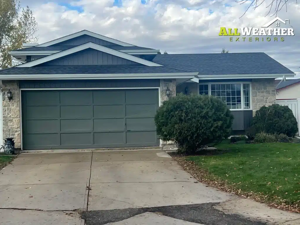 The newly installed roof crafted by the best Winnipeg Roofers