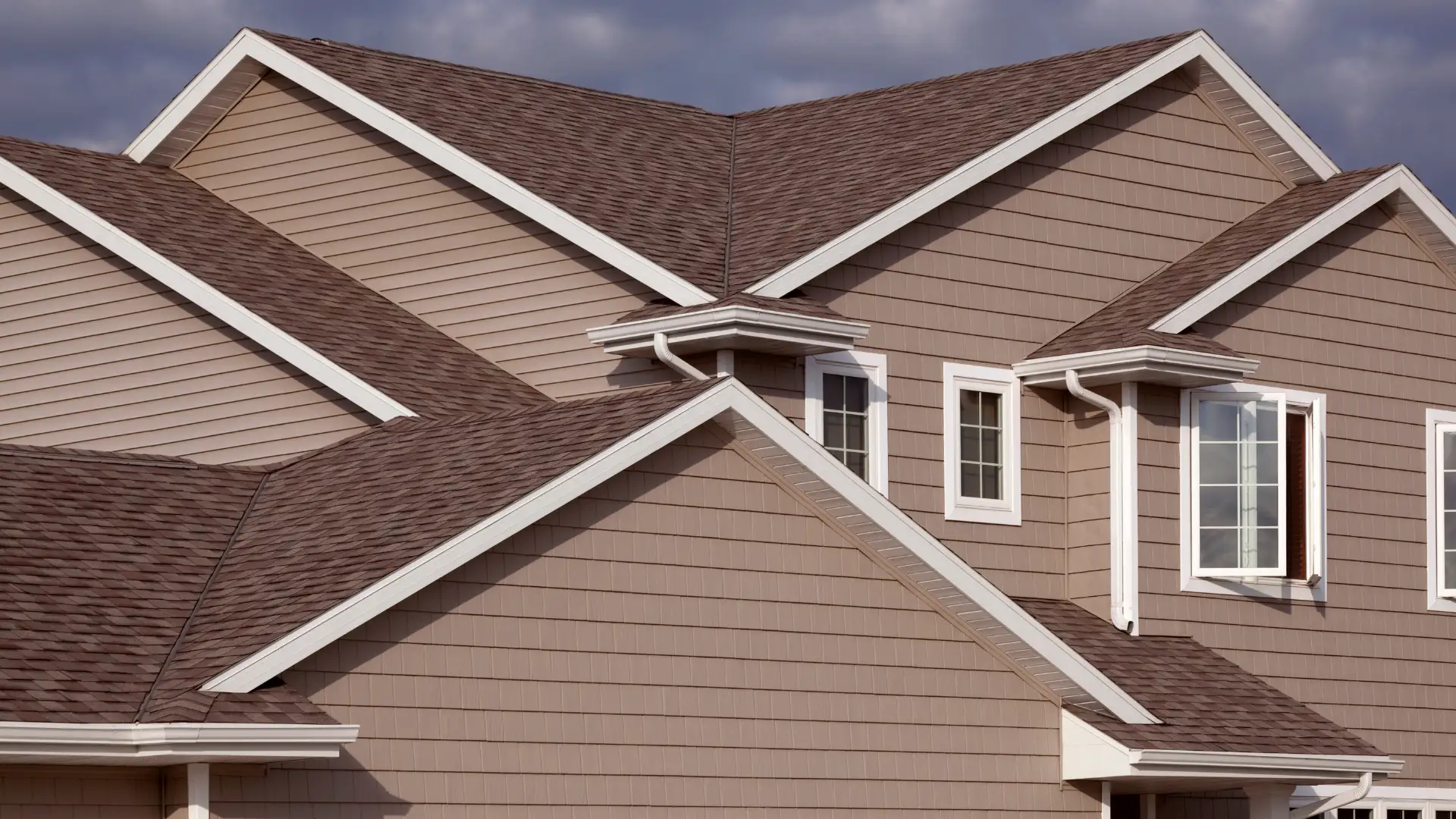 the roof of a house in tuxedo, winnipeg