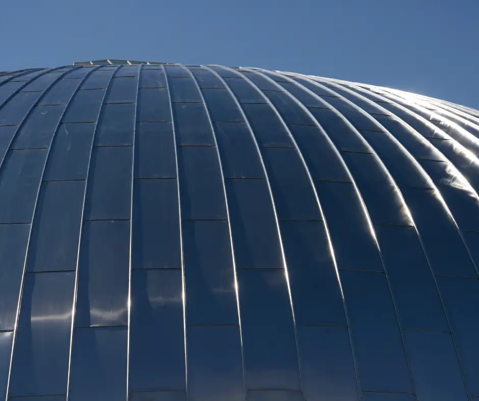 Reflective dome structure