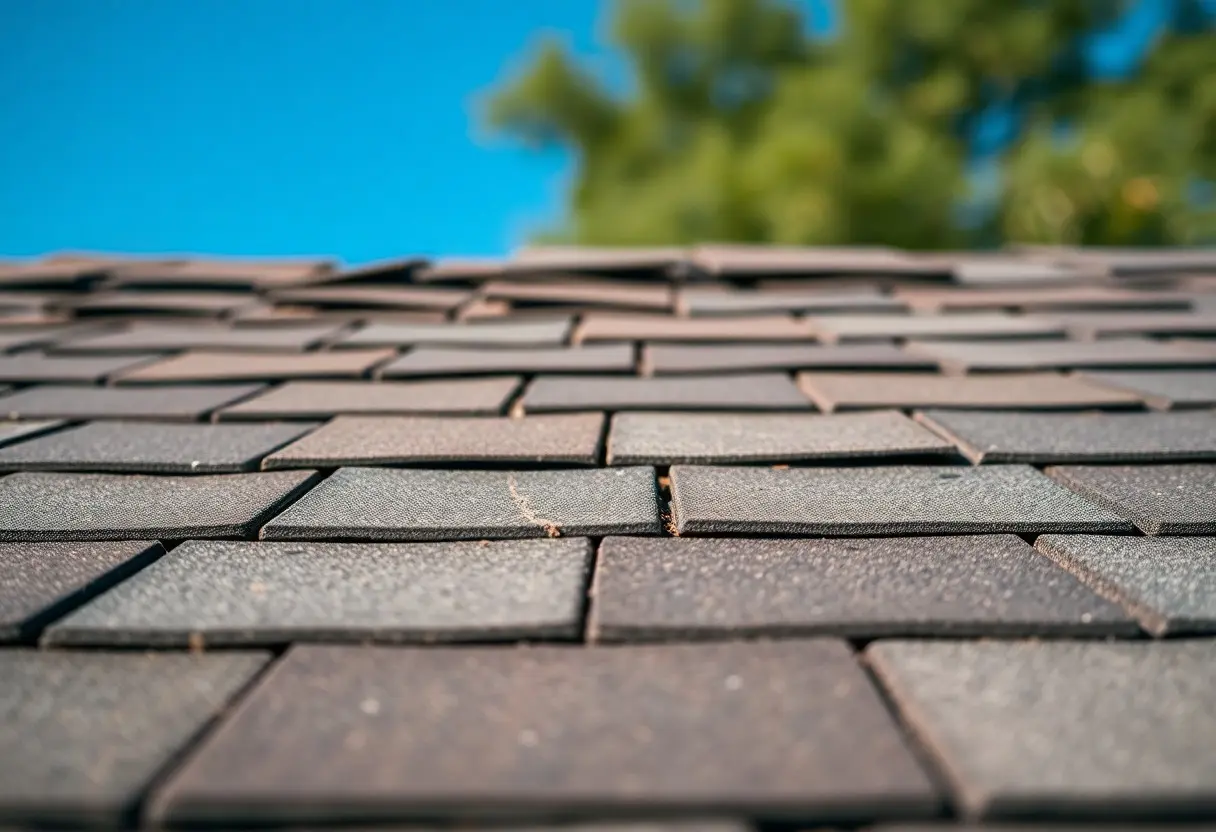 cracked shingles is one of the most common asphalt roofing issues in Winnipeg
