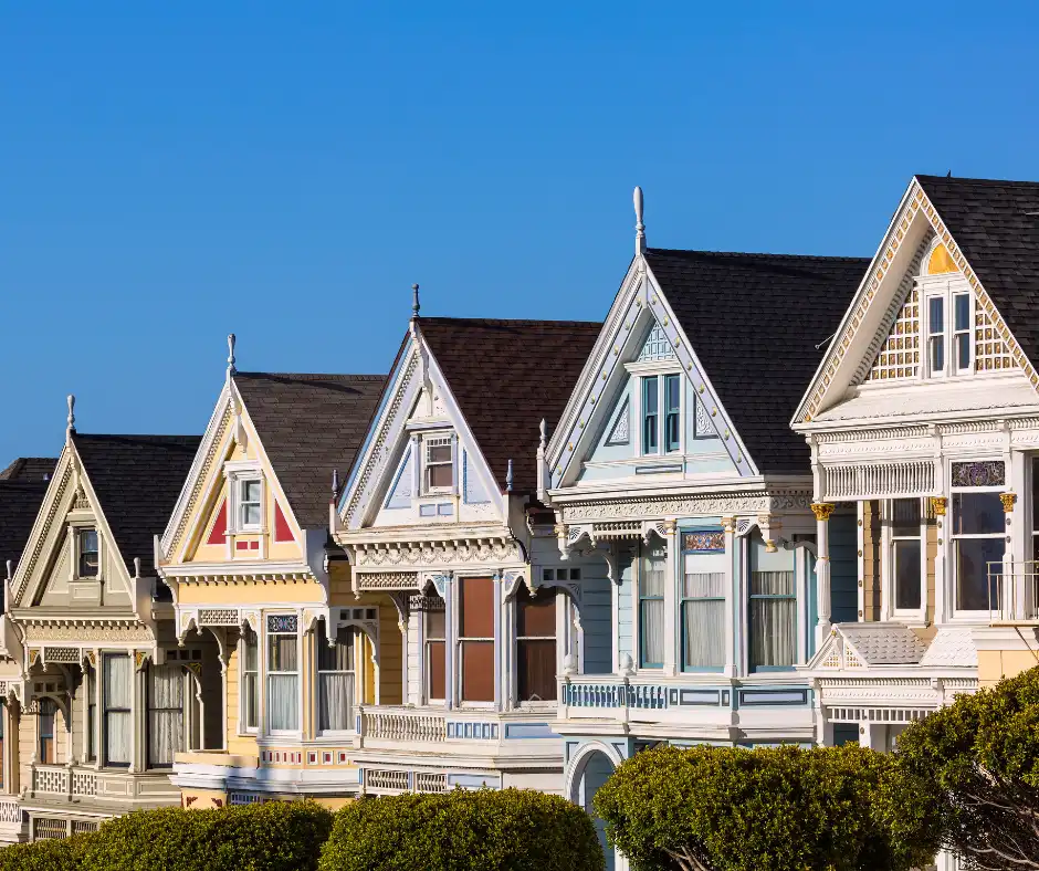 a row of houses that availed roofing services in wolseley