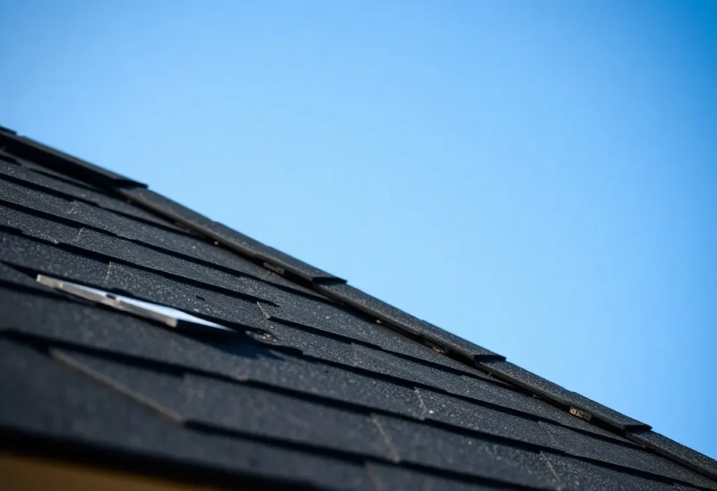 cracked shingles
