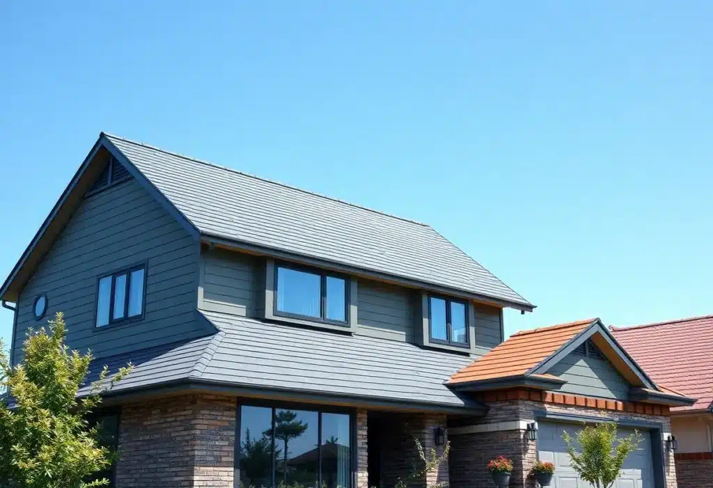 Roof colors influencing mood and home atmosphere.