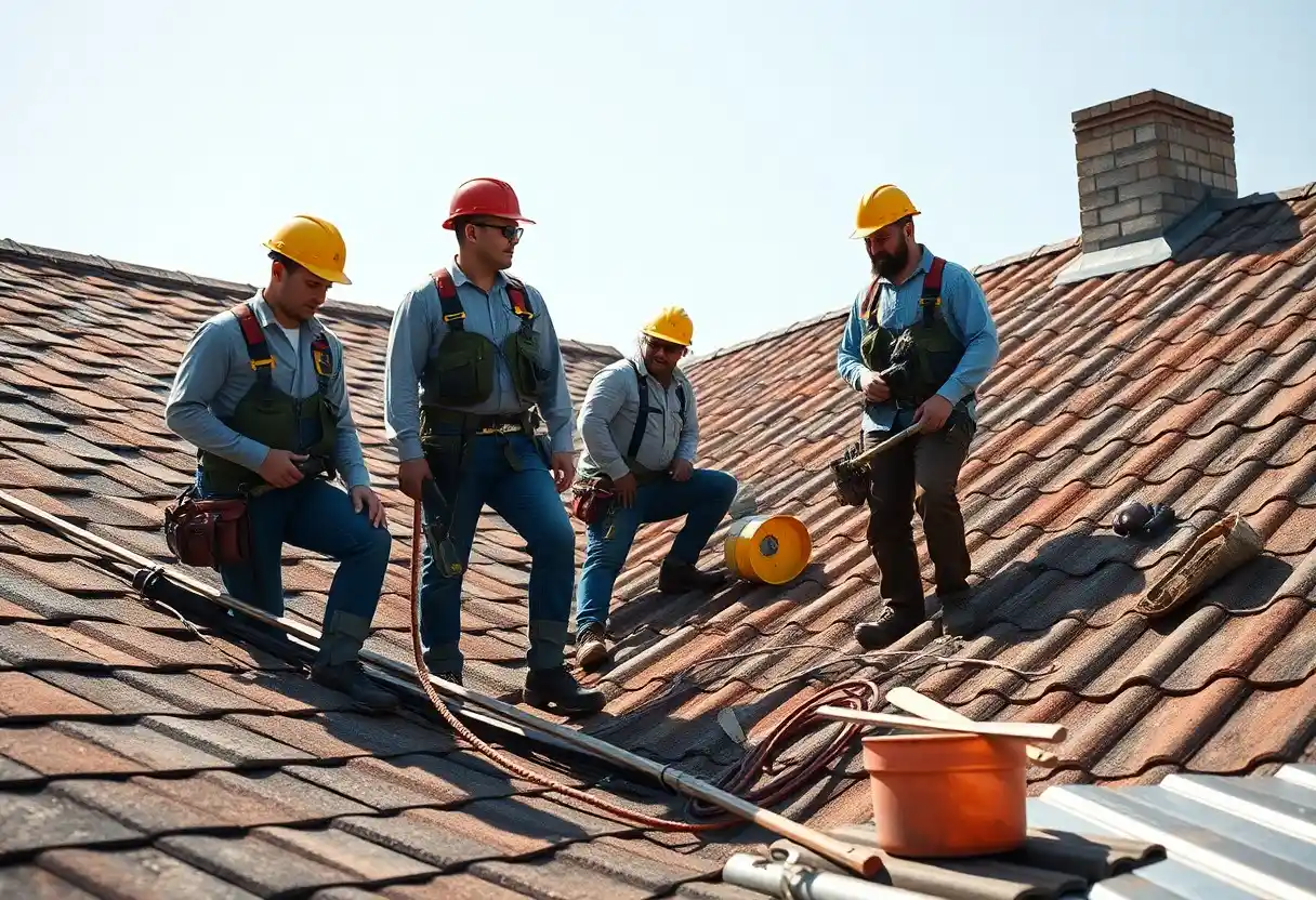A group of winnipeg roofing experts offering the best roof services