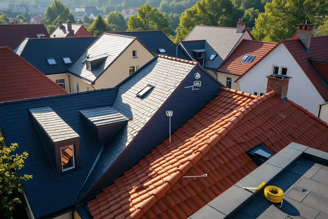 Multiple Pitch roofing